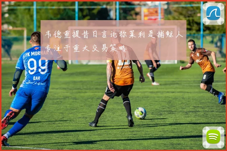 韦德重提昔日言论称莱利是捕鲸人专注于重大交易策略