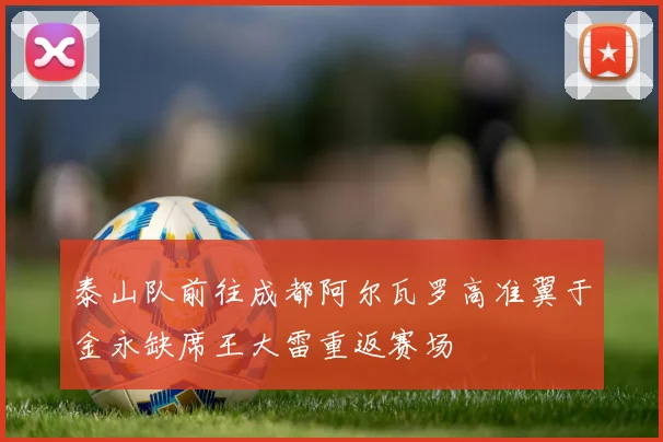 泰山队前往成都阿尔瓦罗高准翼于金永缺席王大雷重返赛场